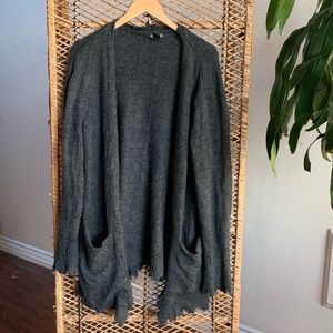 Men’s grey sweater with pockets H&M